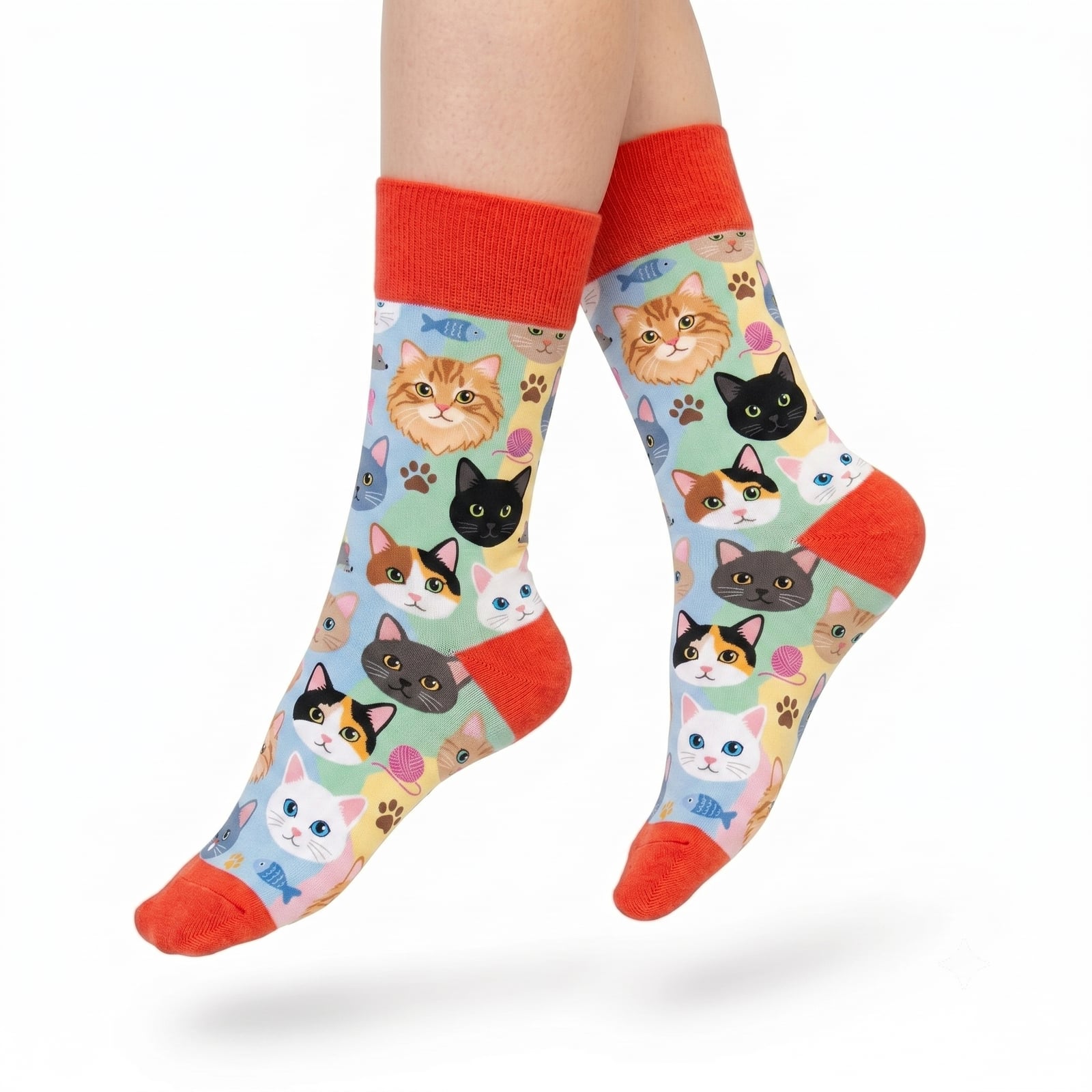 Dog Portrait Print Socks